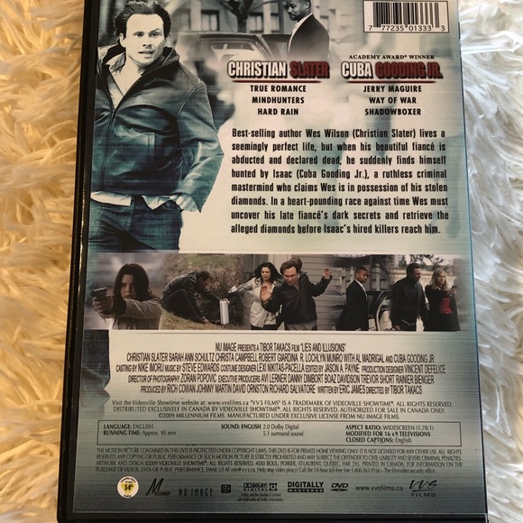 🎉 5/$15 🎉 LIES AND ILLUSIONS TRUST NO ONE DVD - Picture 2 of 3